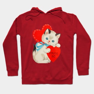 Valentine Default Kitten Hoodie